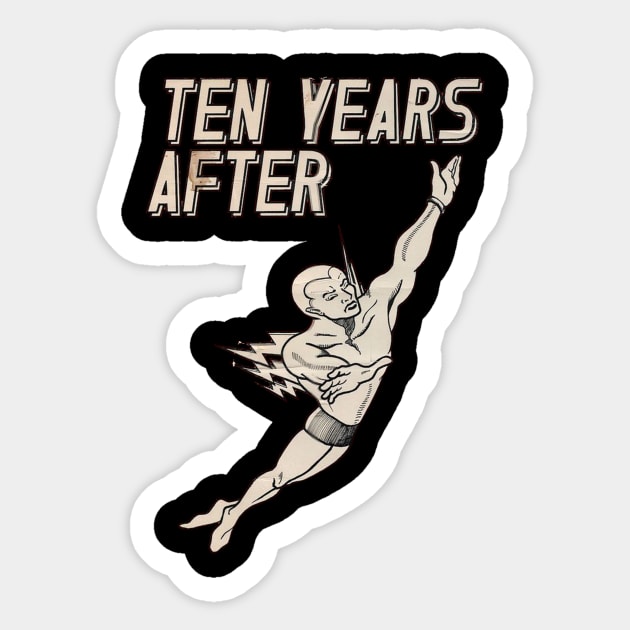 Ten years Sticker by NeniTompel